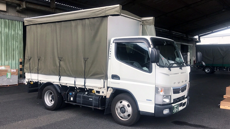 カーテン車